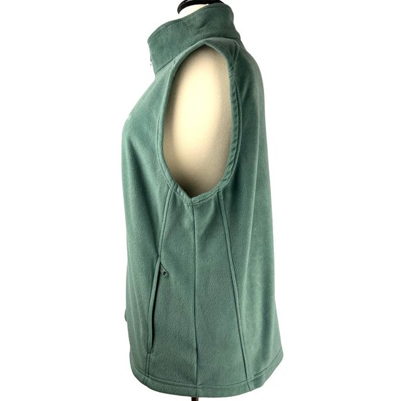 Columbia Green Fleece Vest, Women's Size X-Large - Picture 5 of 12